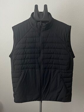 lululemon athletica Men's Black Quilted Insulated Vest Size XL